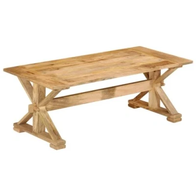Afbeelding van Salontafel 110x52x40 cm massief mangohout
