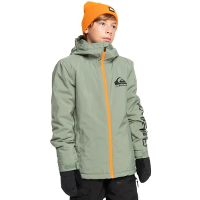 Afbeelding van Quiksilver Morton Youth Snowboardjas voor kinderen, Maat: 140, Sea spray