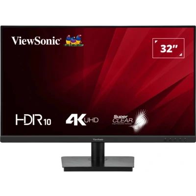 Afbeelding van Viewsonic VA3208 4K HD LED monitor Energielabel F (A G) 81.3 cm (32 inch) 3840 x 2160 Pixel 16:9 4 ms HDMI, DisplayPort, Audio, stereo (3.5 mm jackplug) IPS