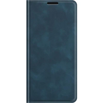 Afbeelding van Casecentive Magnetische Leren Wallet case iPhone 13 blauw