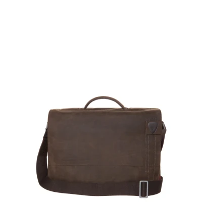 Afbeelding van Strellson Richmond Schoudertas, Heren, Maat: One Size, Dark brown