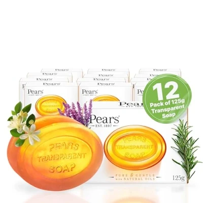 Afbeelding van Pears Transparant Soap Multiverpakking 4x125GR