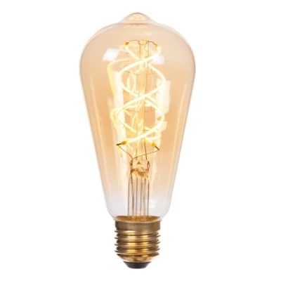 Afbeelding van Lucide ST64 Filament lamp Amber