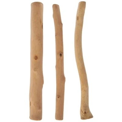 Image de 3 bois flottés bâtons 35cm nature 13030010