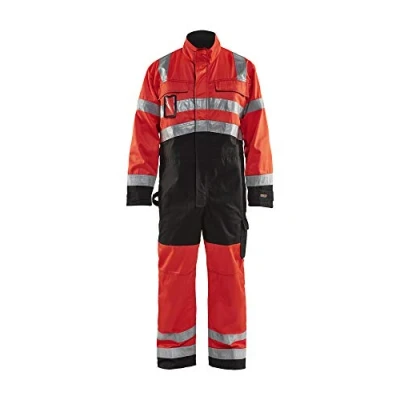 Afbeelding van Blaklader Overall High Vis 6373 1804 Rood/Zwart C54