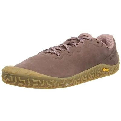Afbeelding van Merrell Vapor Glove 6 Loopschoen neutraal, Dames, Maat: 40.5, Marron Veloursleer