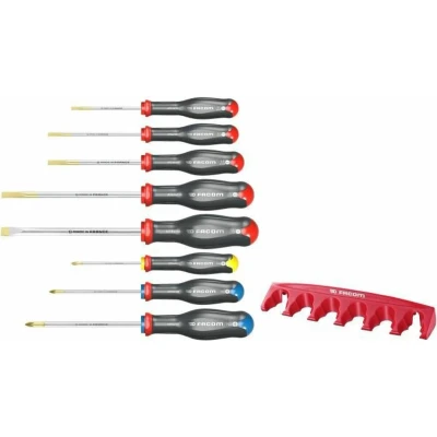 Afbeelding van FACOM SET VAN 8 PROTWIST SCHROEVENDRAAIERS