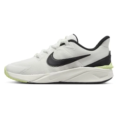 Afbeelding van Nike Performance STAR Runner 4 Unisex Hardloopschoenen neutraal voor kinderen, Maat: 38, Summit white/black/barely volt/white Textiel/ synthetisch