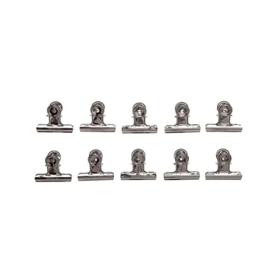 Afbeelding van Papierklem MAUL Bulldog 50mm capaciteit 20mm zilver