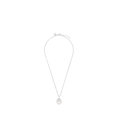 Afbeelding van JOOP! Set met hanger 925 Sterling zilveren dameshalsschmuck, zirkonia synth., zoetwaterparel, 42 + 3 cm, zilver, Kommt in Schmuck Gift Box, 2023380