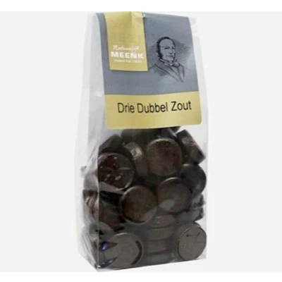 Afbeelding van Meenk Drie Dubbel Zoute Drop Multi verpakking 7x180GR