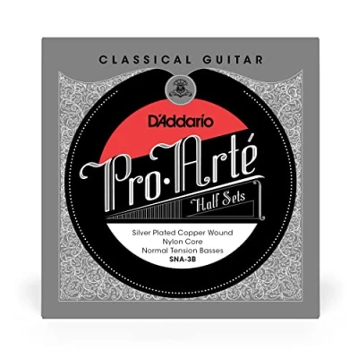 Image de D&#039;Addario SNA 3B Jeu de 3 cordes basses Guitare Classique