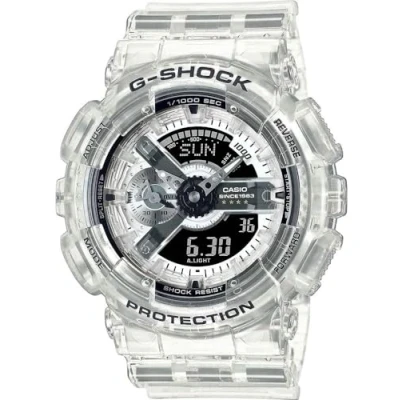 Afbeelding van G SHOCK 40TH Anniversary Sekleton Remix Horloge, Heren, Maat: One Size, White transparent