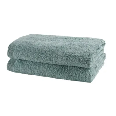 Afbeelding van Casilin Como Badhanddoeken 70 x 140cm Groen 2 Stuks