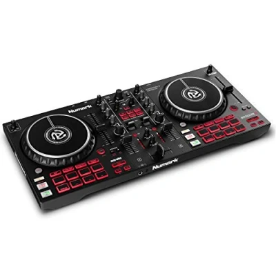 Afbeelding van Numark Mixtrack Pro FX 2 Deck DJ Controller voor Serato met Mixer, Ingebouwde Audio Interface, Capacitieve Touch Jog wielen en Paddles