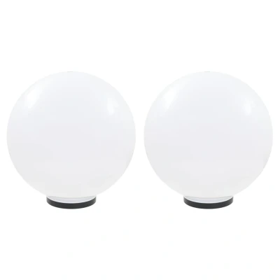 Afbeelding van LED bollampen 2 st rond 50 cm PMMA