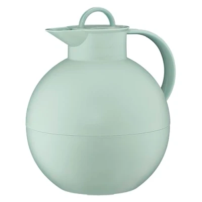 Afbeelding van alfi KUGEL Thermostheepot, 0,94 liter, mintgroen, met AlfiDur vacuüm gehard glazen inzetstuk, 12 uur warm/24 koud, absoluut lekvrije schroefsluiting, designstuk, BPA vrij