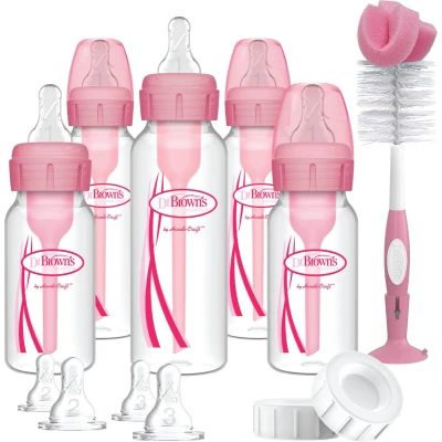 Afbeelding van Dr. Brown&#039;s Options+ Giftset Standaardfles roze