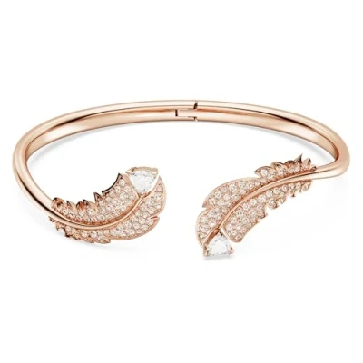 Afbeelding van Swarovski NICE Bangle Armband, Dames, Maat: Small, White