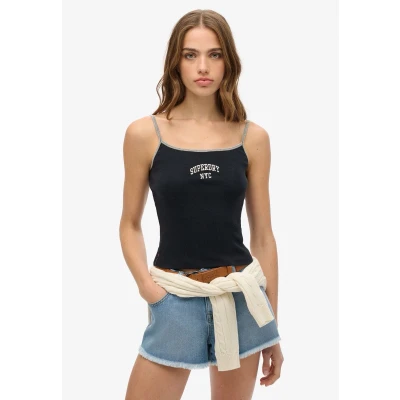 Afbeelding van Superdry Top, Dames, Maat: 42, Tidal blue stripe