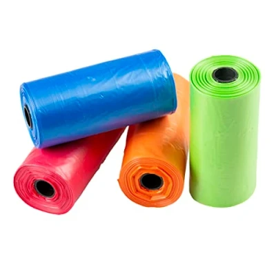 Afbeelding van Duvoplus Hondenpoepzakje Hond Poepzakjes Rainbow 4x15st 32x19cm Meerkleurig 4st