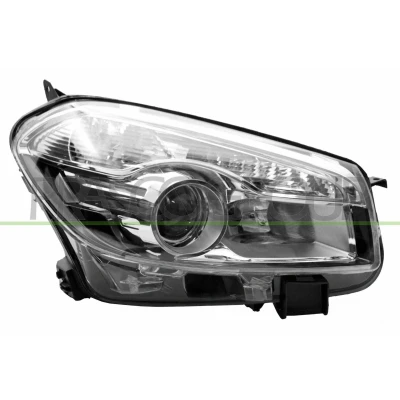 Afbeelding van PRASCO DS7114913 Koplampen rechts H7/H7 Met regelmotor voor LWR NISSAN: Qashqai / Qashqai+2 I