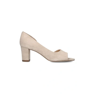 Afbeelding van Peter Kaiser Klassieke pumps, Dames, Maat: 39, Sand suede Veloursleer