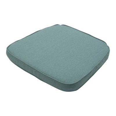 Afbeelding van Madison Wickerkussen 48x48 Zilver Beige Recycled Canvas