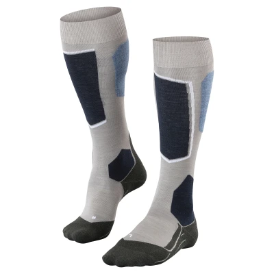 Afbeelding van Falke SK6 PRO Skiing Extralight Cushioned Sportsokken, Dames, Maat: 35/36, M.grey mel (3539)
