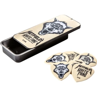 Image de Dunlop PH122T114 Boîte de 6 Hetfield&#039;s White Fang 1,14mm