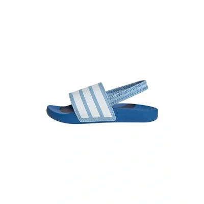 Afbeelding van adidas Sportswear Adilette Estrap Badslippers Clear sky cloud white bright royal voor kinderen, Maat: 30,