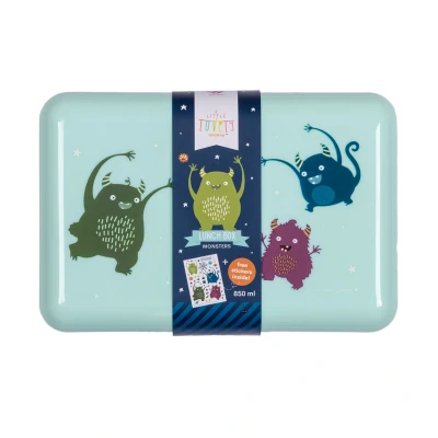 Afbeelding van Broodtrommel / Lunch box: Monsters A Little Lovely Company