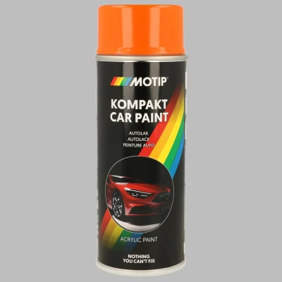 Afbeelding van MoTip 42650 Spuitbus Oranje 400ml Hoge Dekking Weerbestendig