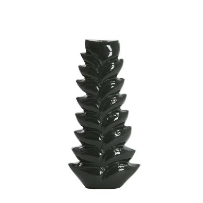Afbeelding van Light &amp; Living Kandelaar BATALIO 16x7x30cm Groen