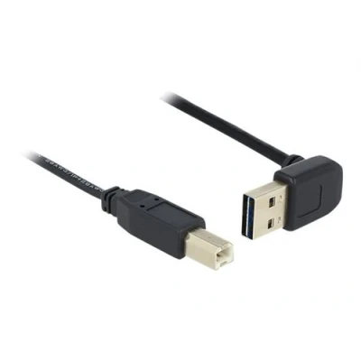 Image de Delock 83542 5m USB A B Male Black Cable Cables (5 m, A, B, 2.0, Male/Male, Black)