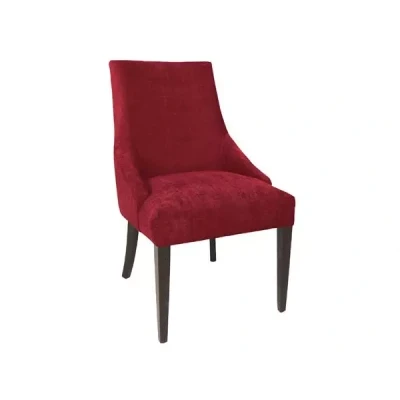 Afbeelding van Bolero Finesse donkerrode eetkamerstoelen (2 stuks)