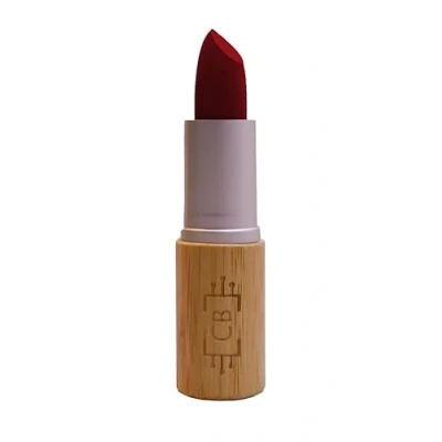 Afbeelding van Cosm.Ethics Bar Lipstick Matte Kers Rood Duurzaam vegan