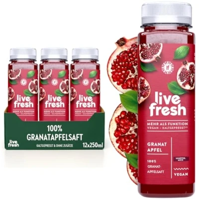 Afbeelding van LiveFresh Granatapfelsaft kaltgepresst 250ml