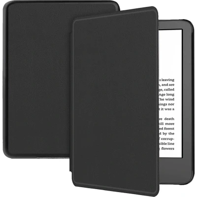 Afbeelding van iMoshion Ereader Cover / Hoesje Geschikt voor Amazon Kindle (2022) 11th gen Slim Hard Case Bookcase Zwart