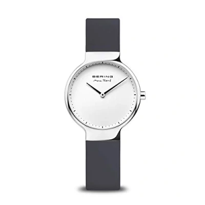 Afbeelding van BERING Dameshorloge analoog kwarts Max René collectie horloge met armband van roestvrij staal en saffierglas 15531, Grijs/Zilver, ongeveer 31 mm