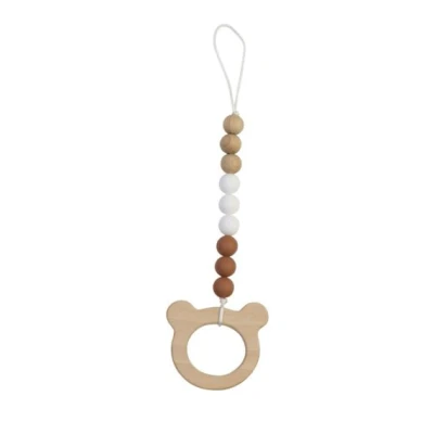 Afbeelding van Bam Speenketting BamBam Hout Bear Eco