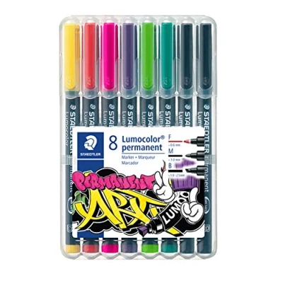 Afbeelding van STAEDTLER Lumocolor permanent art set Mix F, M en B