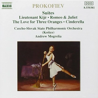 Afbeelding van Czecho Slovak State Philharmonic Orchestra, Andrew Mogrelia Prokofiev: Orchestral Suites (CD)