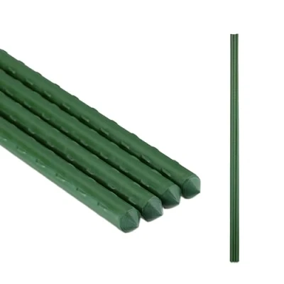 Afbeelding van plantenstokken set van 10 staal 110 cm Ø mm klimplanten