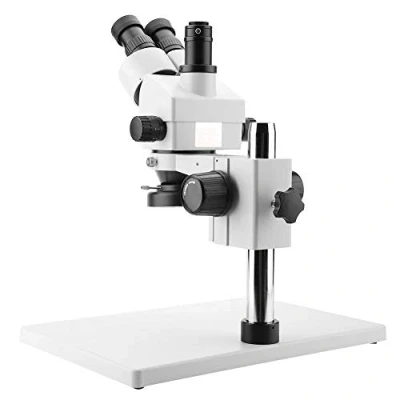 Afbeelding van Bewinner 3,5 x 90 stereomicroscoop, continue vergroting, 0,7 4,5 zoom, trinoculaire stereomicroscoop met oculair WF10X/20 mm, efficiënte werkafstand, 100 240 V