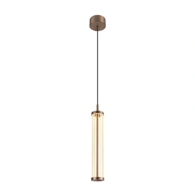 Afbeelding van SLV QUIMERA 1008034 Hanglamp LED Energielabel: E (A G) 8.20 W Koper