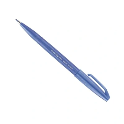 Afbeelding van Pentel Brush sign pen blauw violet
