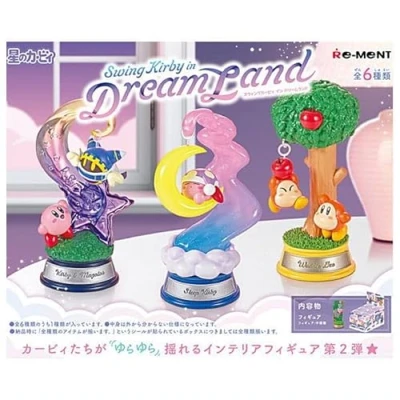 Afbeelding van Kirby Mini Figures 6 cm Swing in Dreamland Display (6)