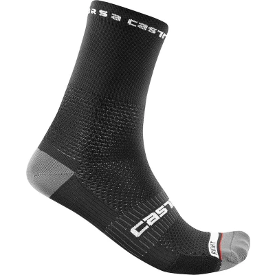 Afbeelding van Fietssokken Castelli Rosso Corsa Pro 15 maat 36/39 Zwart