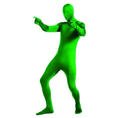 Afbeelding van Groen second skin pak Verkleedkleding